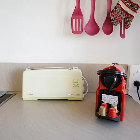 Menton City - Proche Plage Et Jardin Bioves - Fv 芒通