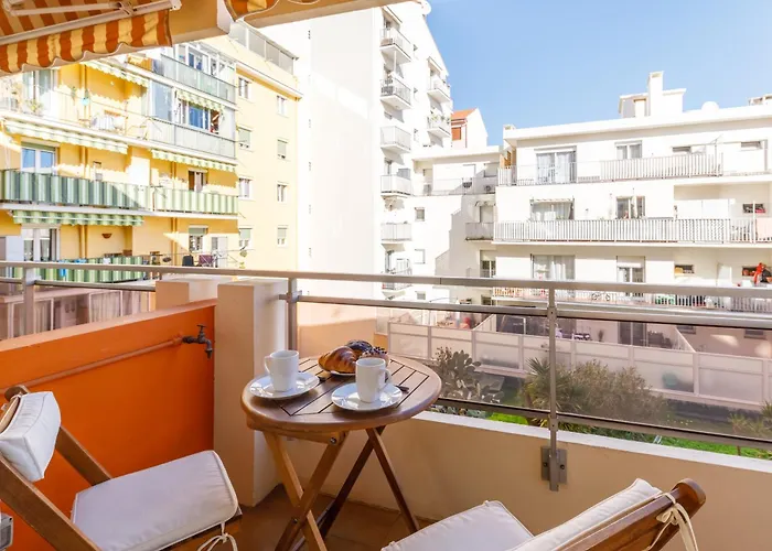 Menton City - Proche Plage Et Jardin Bioves - Fv 芒通