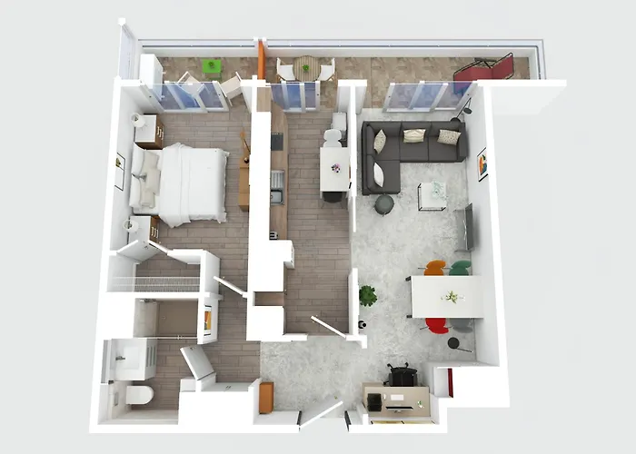 Menton City - Proche Plage Et Jardin Bioves - Fv 芒通