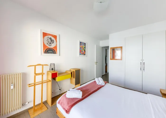 公寓 Menton City - Proche Plage Et Jardin Bioves - Fv *